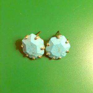 KS turquoise studs!