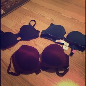 Bundles vs bras 2 top ones 32 B bottom is 36B