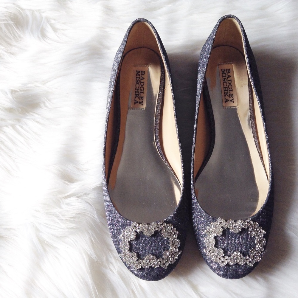 Badgley Mischka flats