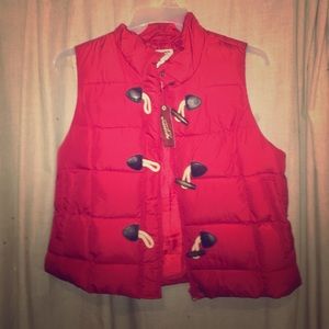 Arizona Red Puffer Vest