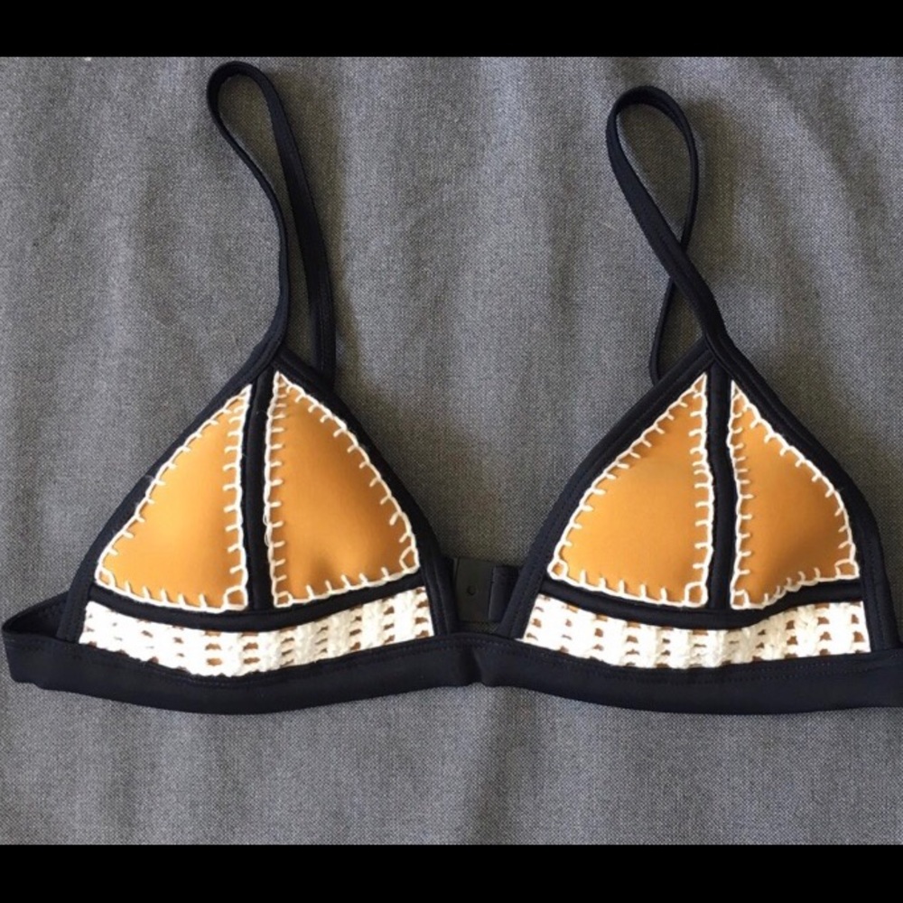 ISO SMALL TRIANGL FARRAH BROWN SUGAR TOP