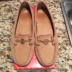 Tory Butch suede driving moccasins