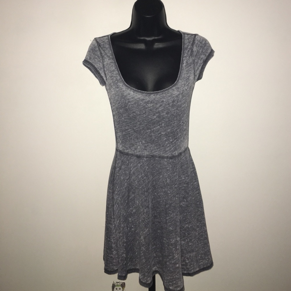 American eagle low cut skater dress
