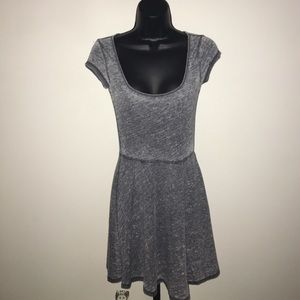 American eagle low cut skater dress