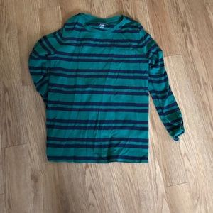 Striped long sleeve t shirt
