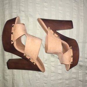 Suede Heels