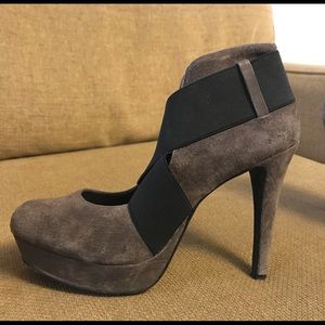 Grey/black Jessica Simpson High Heels