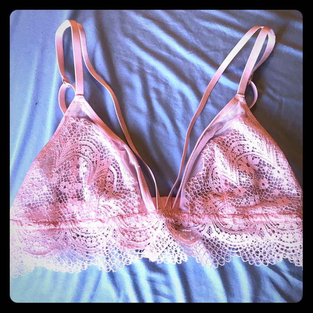 VS Strappy Plunge Bralette, Large