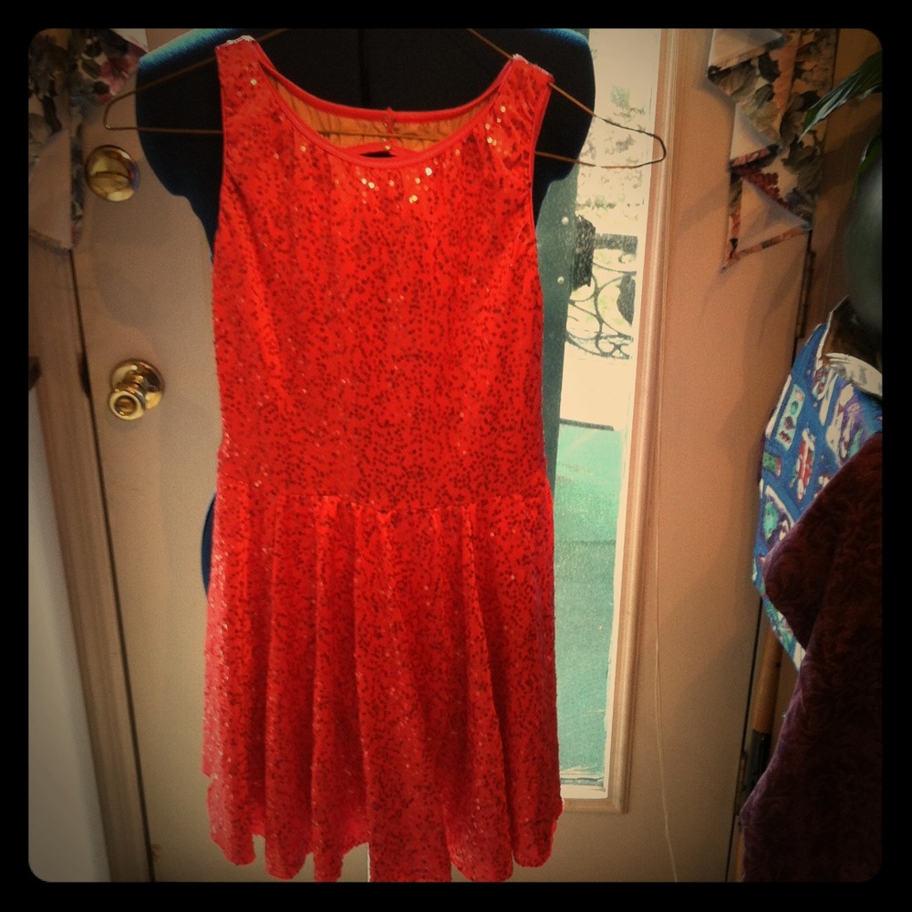 Weismann Sparkle Sequence Dance Dress