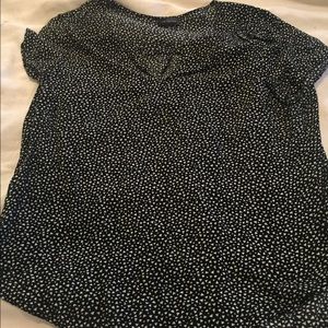 Worn Once. Limited Black & White M Blouse.