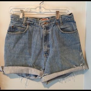 High Waisted Jean Shorts
