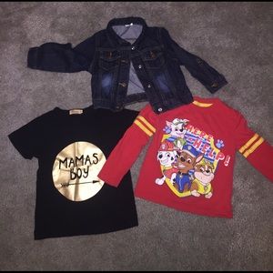Toddler boys clothes
