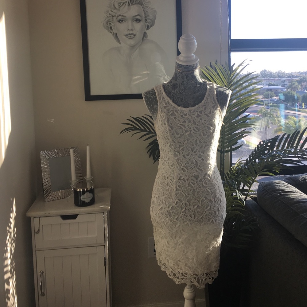 White dress!