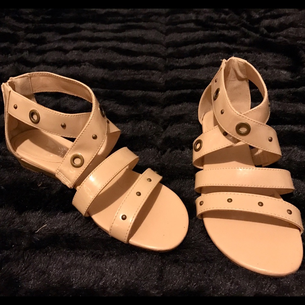 Tan Strap Sandals