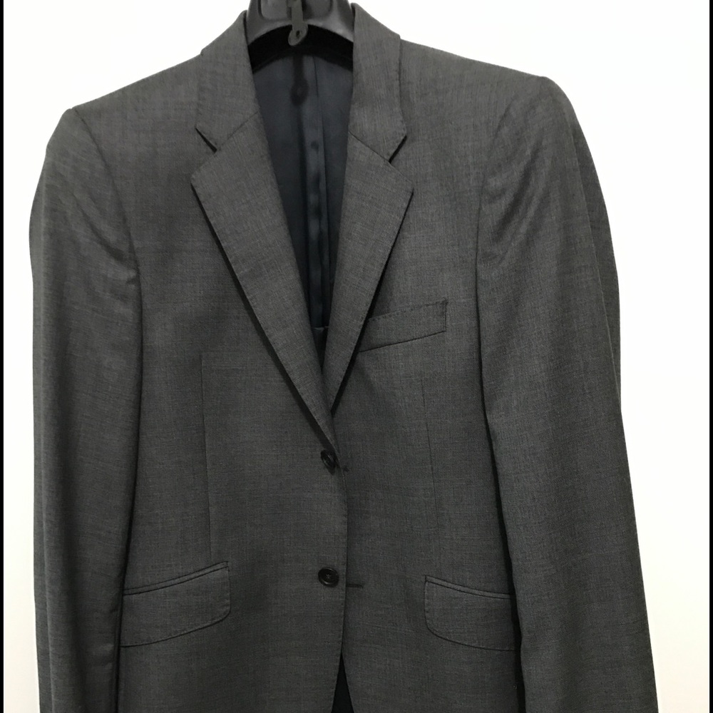 Dark Grey 100% Wool Suit ACNE