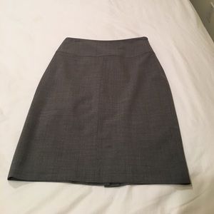 Banana Republic Gray Pencil Skirt