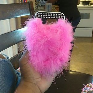 galaxy s6 SUPER FUZZY phone case !!!!!!