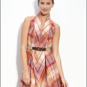 BOSS Hugo Boss Belted Plaid Dress NWT