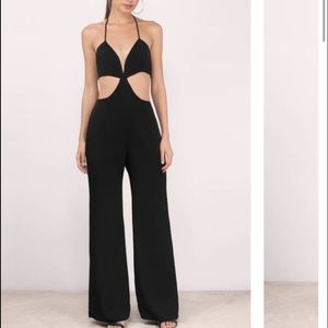 Black wide leg Jumpsuit
