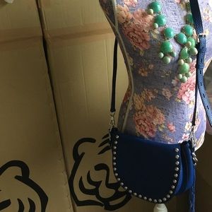 Rebecca Minkoff Unlined Studded Saddle Bag