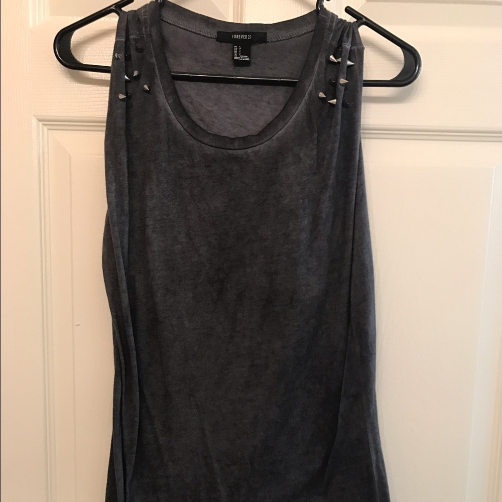 Spike Sleeve Muscle Tank