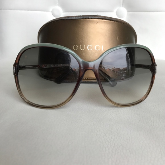 gucci round square sunglasses