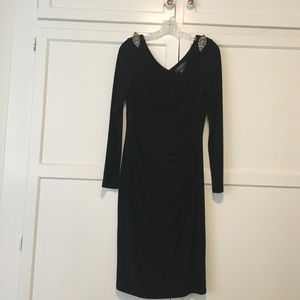 Ralph Lauren Evening long sleeved dress