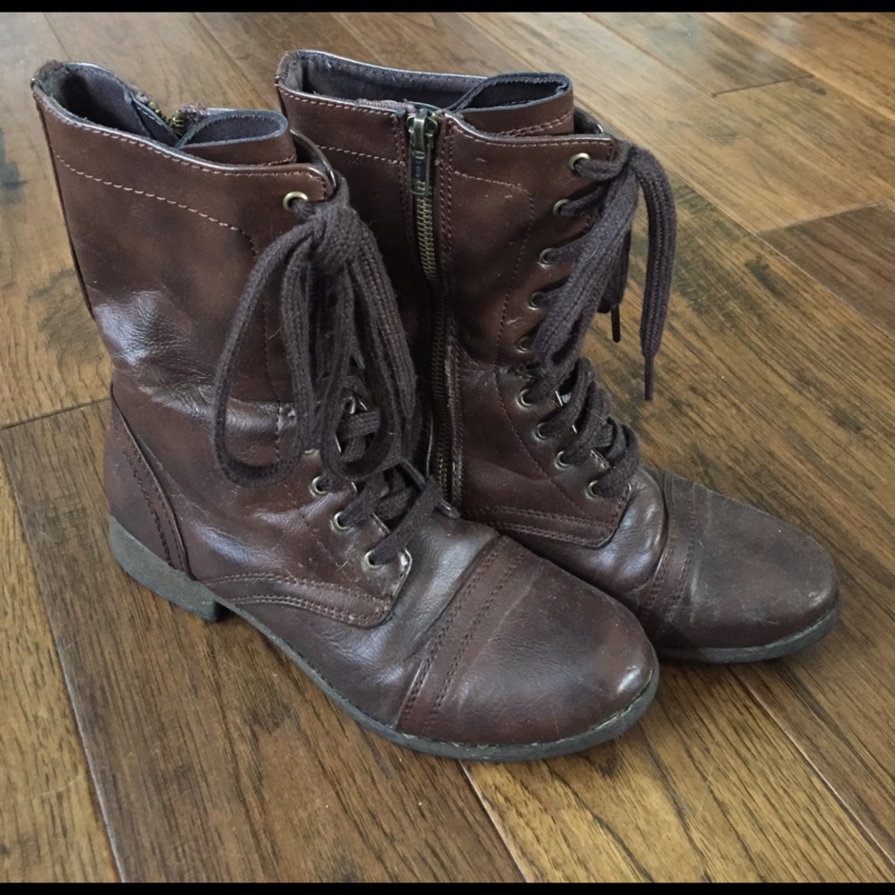 Brown boots