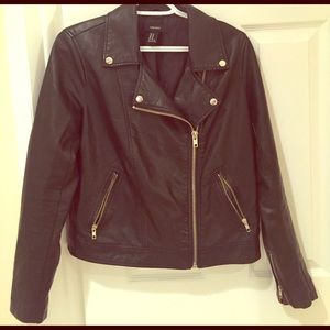 F21 leather jacket