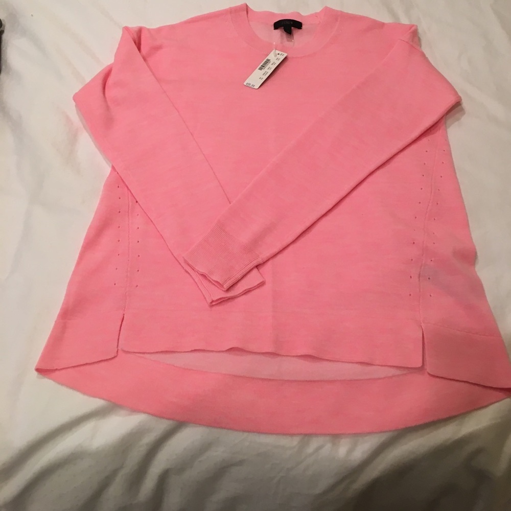 J Crew Pink Sweater