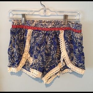 PAC Sun patterned shorts