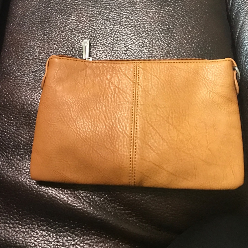 Cognac wristlet!