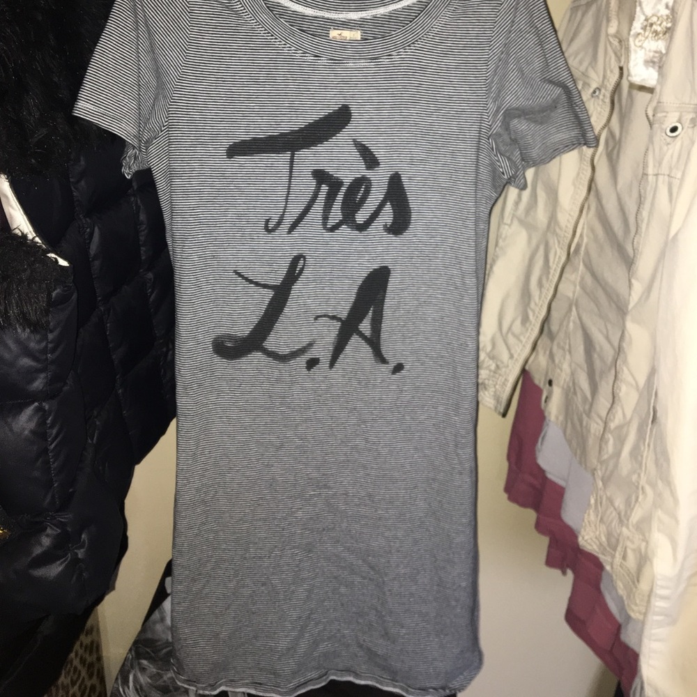 Hollister t shirt dress