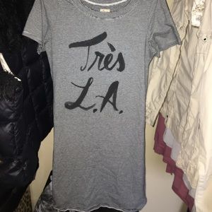Hollister t shirt dress
