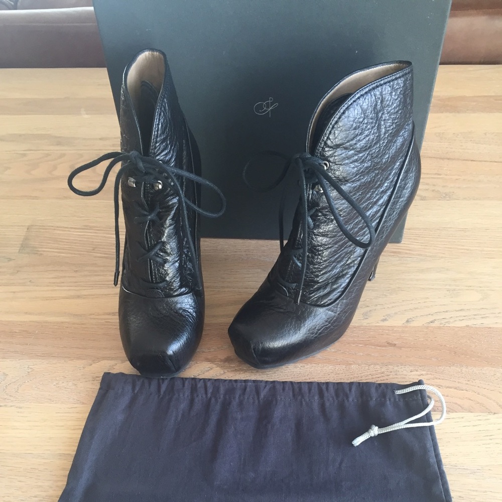 Proenza Schouler Lace Up Booties