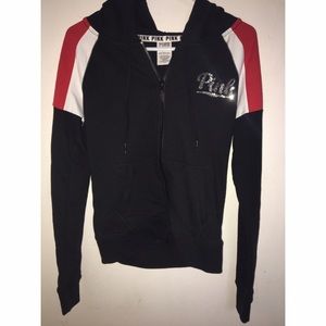 VS PINK zip-up hoodie