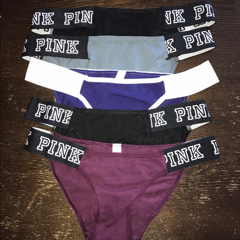 5 NWOT VS Pink underwear!  Never worn!!