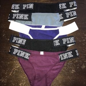 5 NWOT VS Pink underwear!  Never worn!!