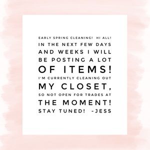 Bags, clothes, accessories