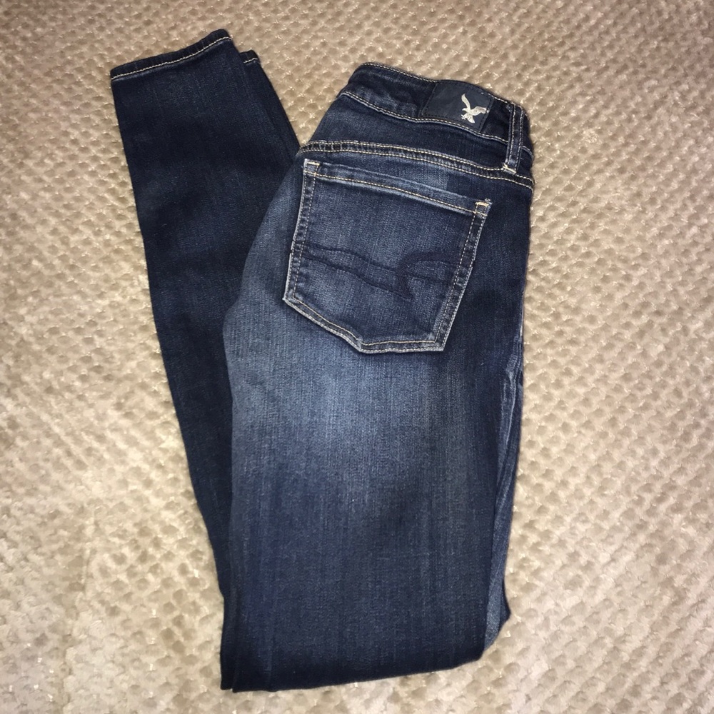 American Eagle Super Low-Rise Skinny Jeggings