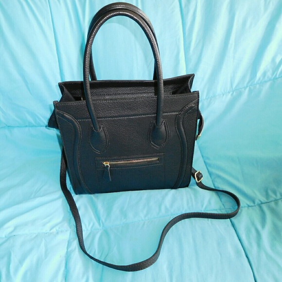 Borse In Pelle genuine leather handbag - Picture 6 of 6