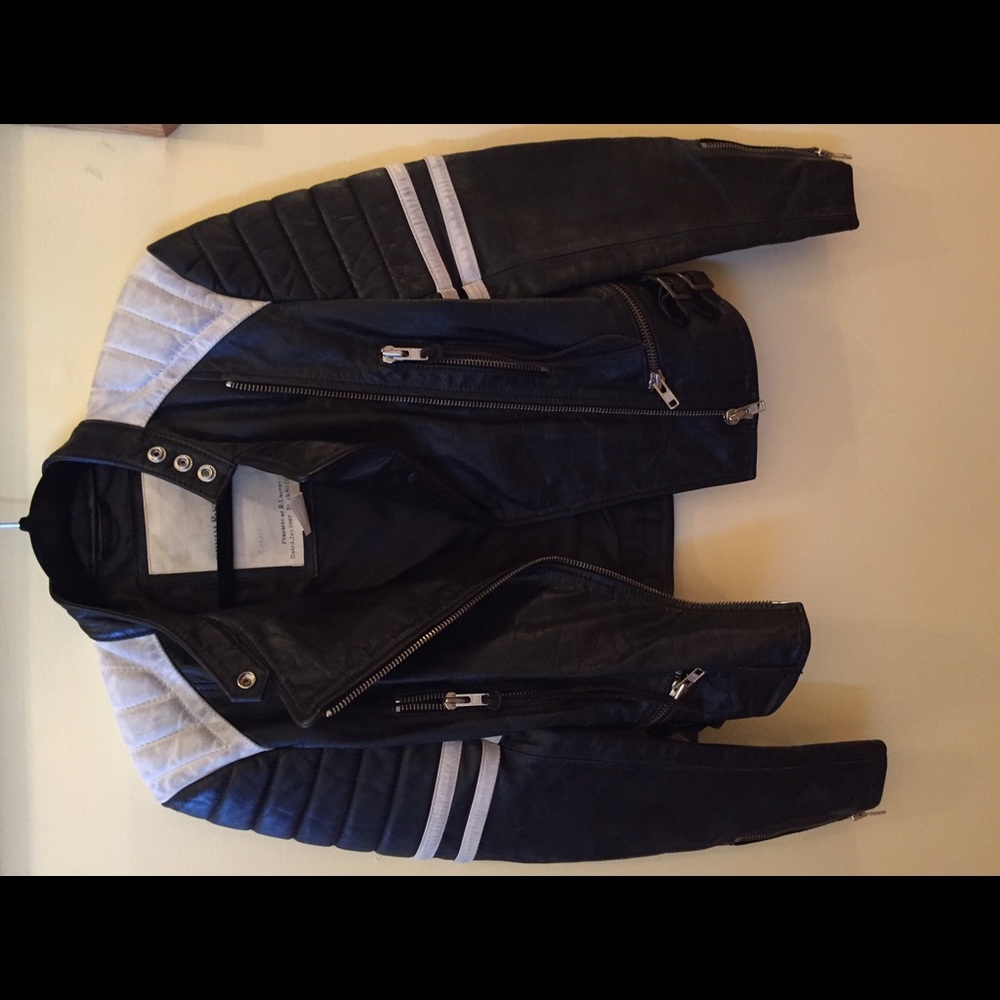 Ralph Lauren Leather Motorcycle Jacket