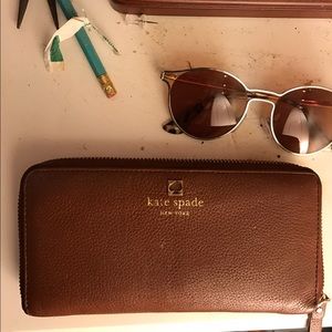 Leather Kate Spade Wallet