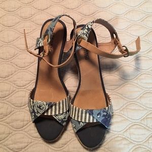 Sperry Navy Wedge Brand New