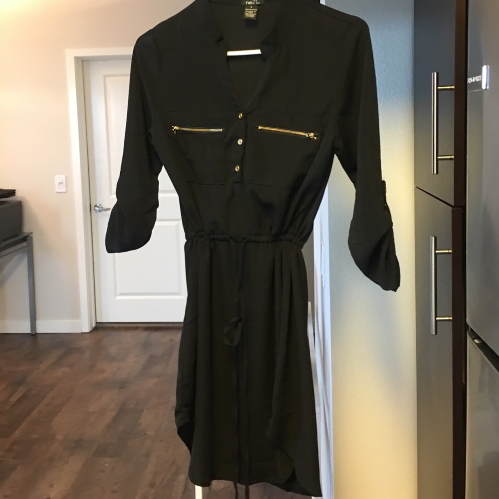 Black dress cute for work!