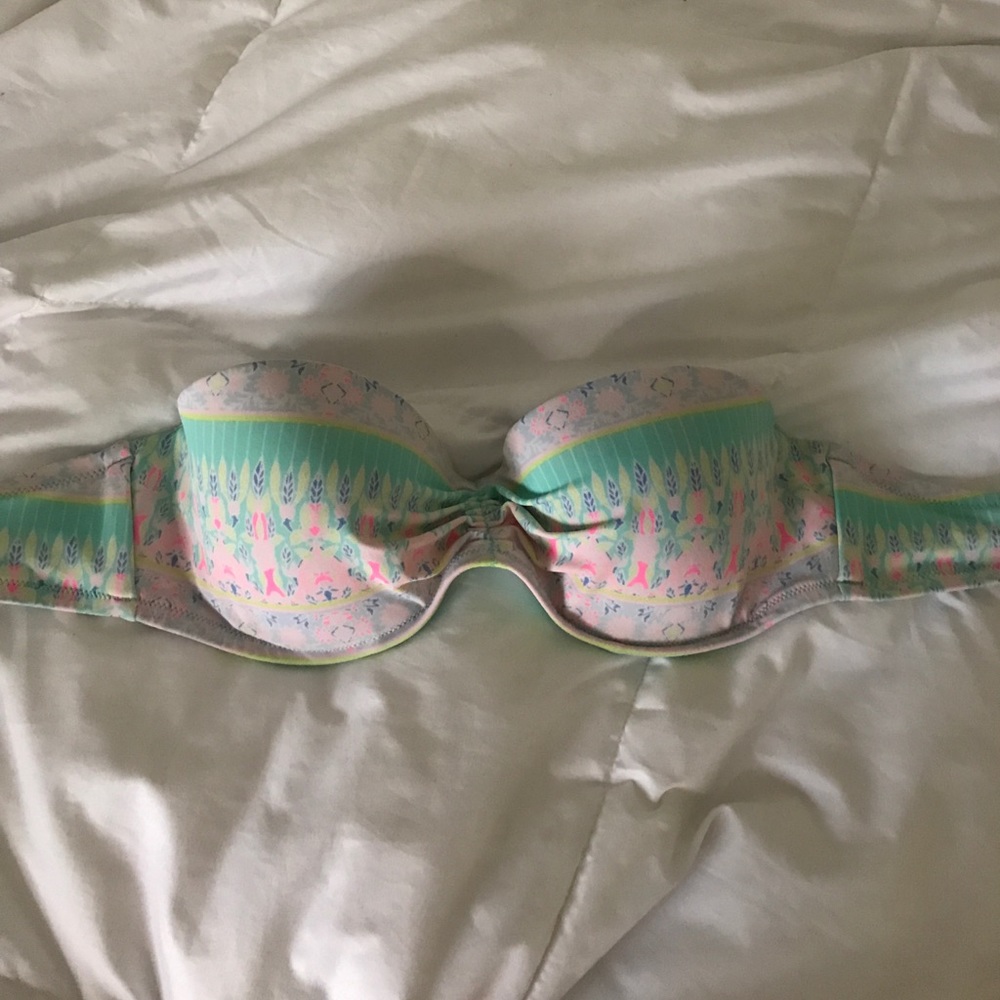 Strapless Victoria's Secret bikini top