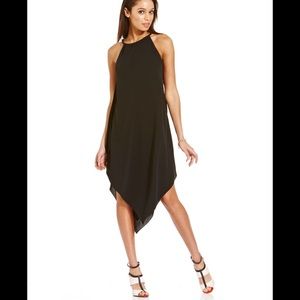 RACHEL ROY black asymmetrical dress Size Small