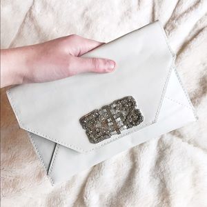 Davie & Chiyo bridal clutch