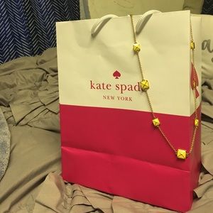 Kate Spade Necklace Long and Yellow
