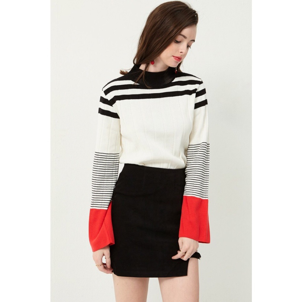 Storets Laura Stripe Block Top